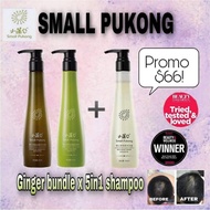 Small Pukong Ginger+Mask+ 5-in-1 Revitalizing Shampoo Bundle