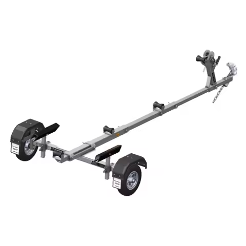 3.8M & 205kg Aluminium Small Boat Trailer Canoe and Kayak Trailer Telescopic Trailer for Sale