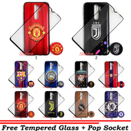 Oppo A9 2020 Case 3 In 1 Klub Bola Juventus Real Madrid Barcelona Liverpool Manchester United City C