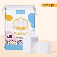 【BUNDLE OF 3】50PCS/ 100PCS / 200PCS/ 222PCS Cotton Pad Facial Cosmetic Remover / Nail Polish / Skin 