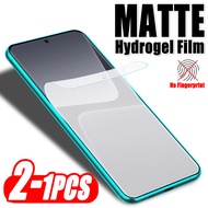For Realme X3 SuperZoom XT 730G X50m X U1 1000D Full Cover Matte Frosted Soft Hydrogel Film For Real