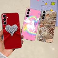 Samsung M14 5G Case Soft  Silicone heart Cartoons Casing Samsung Galaxy SM-M146B GalaxyM14 m 14 5G P