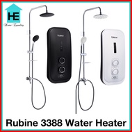 Rubine RWH 3388 Rainshoer Instant Water Heater with Pump