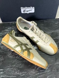Onitsuka Tiger Runspark 男鞋 Beige/Olive Green/Mustard Yellow