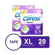 Caress Basic Adult Diaper XL 10s x 2