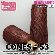 Nilon CONES 53 MOCCA 250g KNITTING YARN SHOP yani_brq
