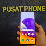 Original samsung a72 lcd removed minus cracked glass