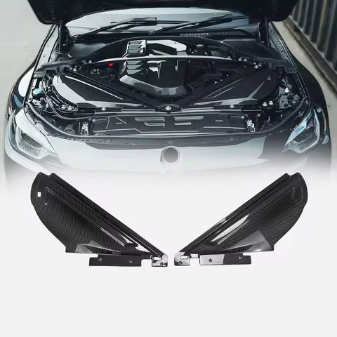For BMW M2 G87 M3 G80 G81 M4 G82 G83 Pre-preg Carbon Air Intake Cover, Performance Racing Engine Tri