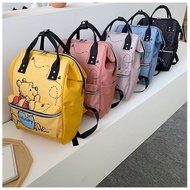 Korean Style Character Backpack Winnie The Pooh Backpack Anello Backpack Backpack Bag Large Backpack Girls Backpack Newest School Backpack Cartoon Character