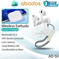 Abodos AD-50 Wireless Earbuds Stereo Sound Headphone Heavy Bass Earphone Abodos AD50 Bluetooth Earbu