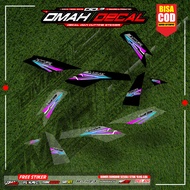 Striping nmax turbo new thailand transparent old modification fire motif minimalist racing nmax 2 st