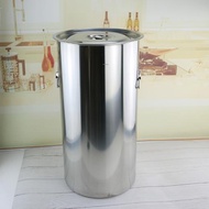 不銹鋼奶茶桶水池桶珍珠奶茶桶圓桶湯鍋湯桶水桶加高桶40/45/60cm