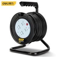 20m30Coil Reel Cord Extension Cord Mobile Cable Socket Meter50m Efficient Floor Mop with Empty Tray 