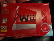出售中古二手25周年特別版 nintendo super mario wii