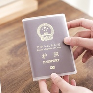 Travel Passport Holder Holder Document Bag Frosted Transparent Passport Holder Document Passport Pro