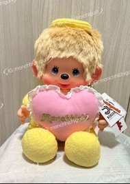 L size Monchhichi love happy angel boy 天使造型公仔