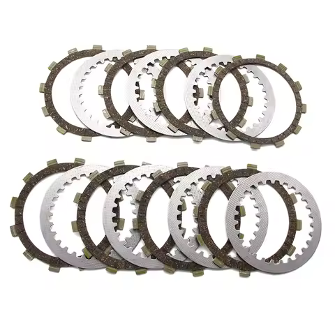 Motorcycle Clutch Friction Piece Discs For Yamaha Yamaha XT550 5Y3 XT550J 1982 OEM:5Y1-16321-00 583-