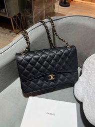 Chanel classic flap 30,jumbo cf30,100%Authentic,95%new，not kelly birkin lindy constance roulis herbag❤️尖沙咀中港城門市❤️