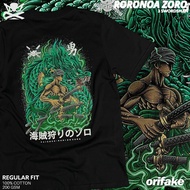 T-SHIRT ANIME ZORO  200gsm