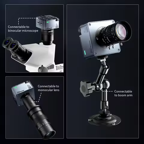 Qianli Ivision AI Industrial Camera 8MP 4K Sony Sensor High Integration Flexible for Precision Repai