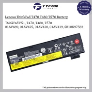 Lenovo ThinkPad P51/T470/T480/T570 Compatible Laptop Battery 01AV489