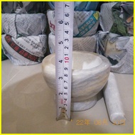 3 1/2" MORTAR AND PESTLE MARBLE