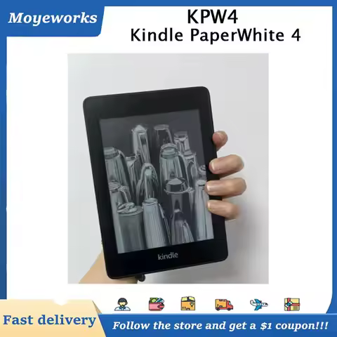 Used Kindle Paperwhite 4 E-book Reader KPW4 10th Gen 6'' Touch Screen Backlit Display 300ppi Kindle 