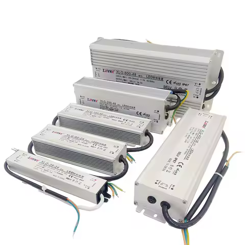 XLG 35W 60W 75W 100W 120W 150W 200W 250W 350W 400W Waterproof IP67 Switching Power Supply AC 110/220
