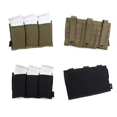 TMC Ten-Speed Molle M4 Triple Mag Pouch Bag for Tactical Vest Molle System