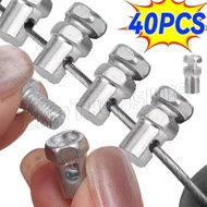 Metal Throttle Cable Clamp - Throttle Cable Stop Bolt Pin - E-Bike Flameout Cable Adjustment Fixator