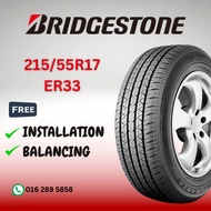 BRIDGESTONE TURANZA ER33 215/55R17 095V 215/55/17 215 55 17 215-55-17 2155517 215 - 55 - 17 NEW TAYA