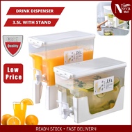 ❆🔷🇍3.5L Drink Dispenser With Stand Juice Drinks Kitchenware Juicer Drinking Water Kenduri Balang Air Hari Raya Kuih Ra