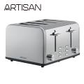 【Artisan奧堤森】不鏽鋼厚薄四片烤麵包機 (TT4001)