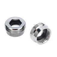 1 Pc G1/2 (20mm )Female to G3/4( 25mm )Male Brass Connector  Washing Machine Faucet Adapters hose co