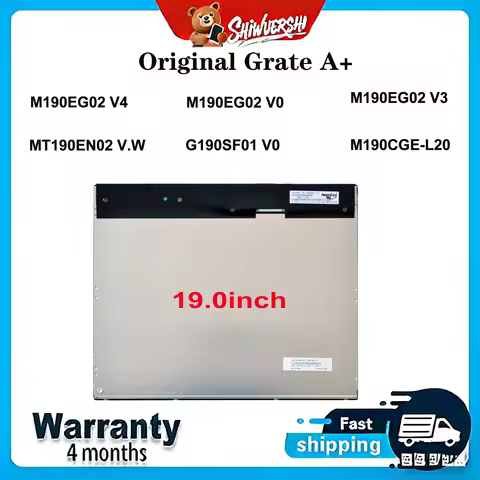 Original New A+ 19.0" Lcd Screen M190EG02 V4 M190EG02 V0 M190EG02 V3 MT190EN02 V.W G190SF01 V0 M190C