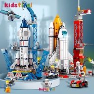 Building Blocks Toys Spaceship Rocket Shuttle Puzzle Toys for Kids Boys 3 to 6 years old