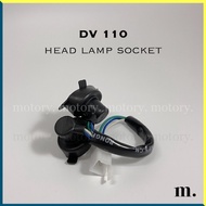 DEMAK DV110 - HEAD LAMP SOCKET DV 110