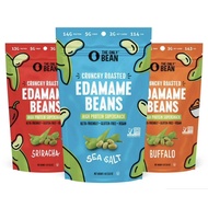 The Only Bean Crunchy Dry Roasted Edamame Snacks, High Protein Snacks, Healthy Snacks for Adults and