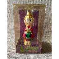 Dr. Seuss The Grinch Christmas Tree Glass Ornament Decor