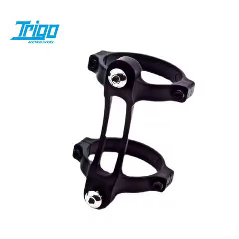 TRIGO 2062 Bottle Cage Bracket Mount Holder for Brompton TLine Birdy3 Freedom Front Shelf Mount Carr