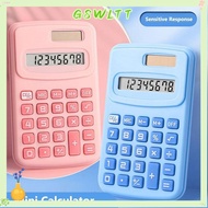 GSWLTT Mini Pocket Calculator, 8-Digit Large LCD Display Scientific Calculator, Portable Silent 8-Di