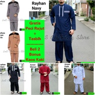 Setelan Baju dan Celana Koko Kurta Pakistan Turki Muslim Pria Dewasa