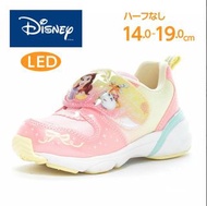 日本 2025 年秋新作 Moonstar Disney Princess LED 兒童波鞋 - Belle