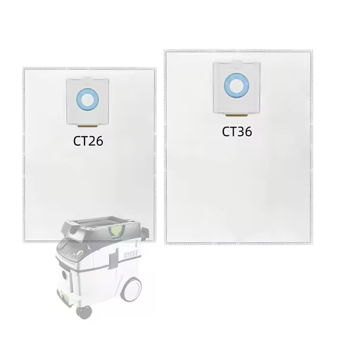 496186/496187 Vacuum Bag Suitable for FeStool CT26 E/ CTL 26 /CTM 26 /CT36 /CTL 36 /CTM 36 E Vacuum 