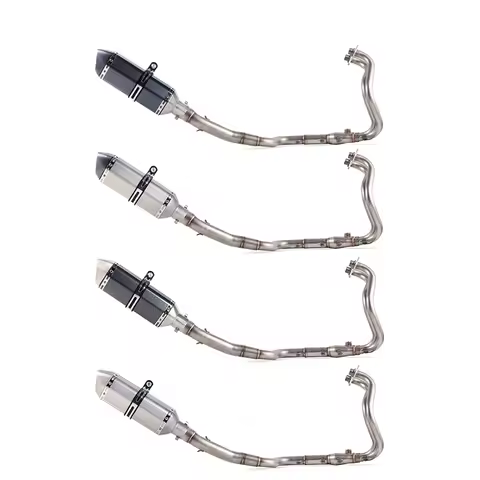 Z250 Z300 Exhaust Muffler For Kawasaki Ninja 250 250R 300 Ninja250 Kinja300 Motorcycle Exhaust Middl