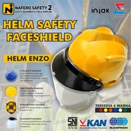 Face SHIELD HELMET PPE SAFETY ACRYLIC POLYCARBONATE SNI