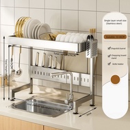 Storage Rack Above Stainless Steel Sink Kitchen Bowl Rack Drainage Rack Sink Edge for Drying Dishes