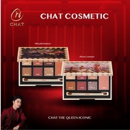 ฉัตร พาเลทแต่งหน้า คอนซีลเลอร์ คอนทัวร์ ลิปสติก อายแชโดว์ และ บลัชออน CHAT The Queen Iconic (เครื่อ