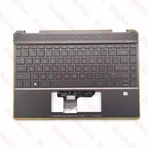 LL 1pcs For HP Spectre X360 13-AP Series Palmrest Backlit Keyboard L37681-001