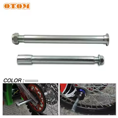 2002-2019 Motorcycle Accessories Front Rear Wheel Hub Axle Axis With Nut For KAYO ZHENGLIN HONDA CRF